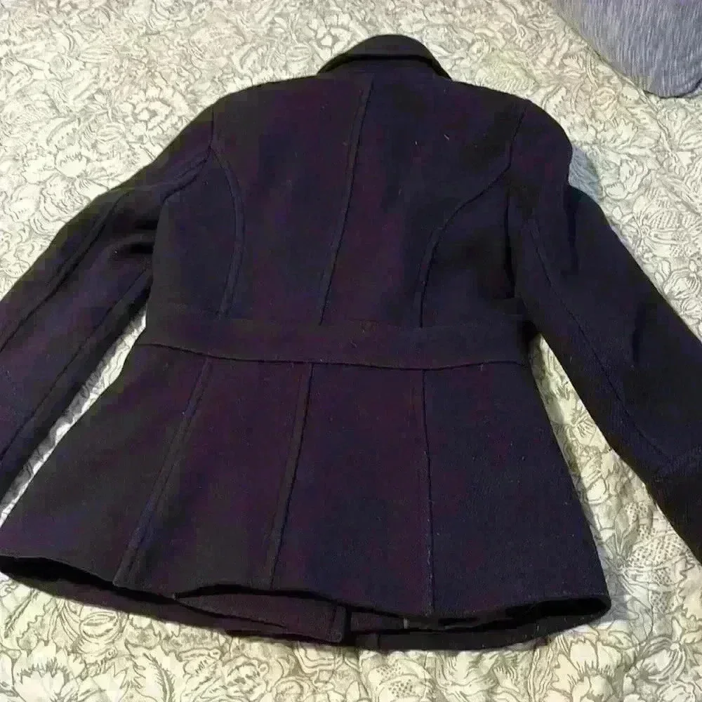 Jcrew Nello Gori stadium cloth navy blue peacoat - Picture 5 of 8